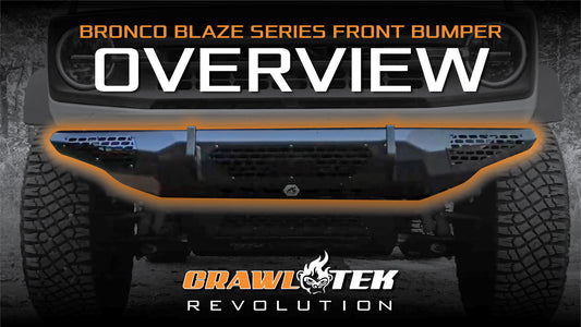 Bronco Front Bumper - Blaze Series | OVERVIEW