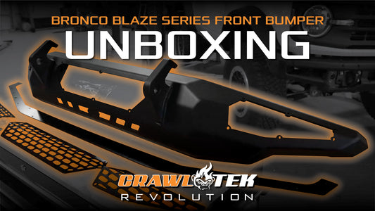 Bronco Front Bumper - Blaze Series | UNBOXING