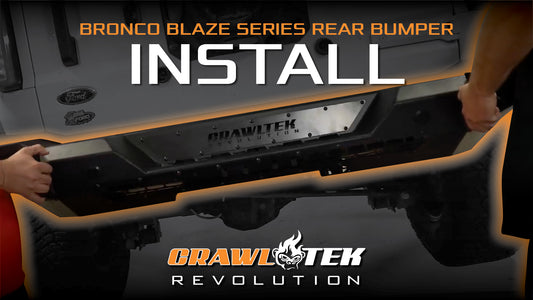 Bronco Rear Bumper - Blaze Series | HOW TO INSTALL