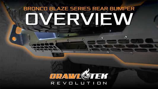 Bronco Rear Bumper - Blaze Series | OVERVIEW