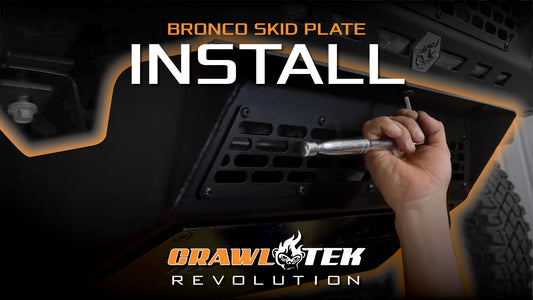 Bronco Front Skit Plate | HOW TO INSTALL