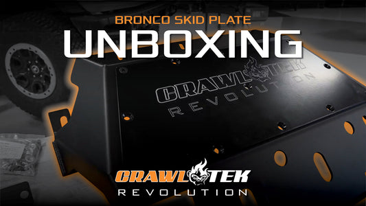 Bronco Front Skit Plate | UNBOXING