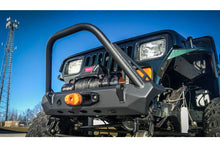 Load image into Gallery viewer, Pyro Stubby Front Bumper with Flat Top Stinger | Jeep Wrangler CJ/YJ/TJ